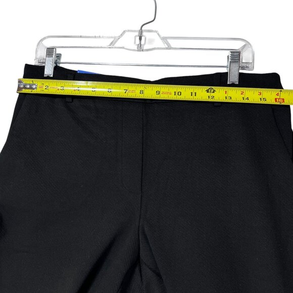 NWT Dalia Womens Black Straight-Leg Pull-On Pants Tummy Control Size L Pockets - Picture 10 of 12